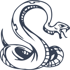Snake Illustration Sticker