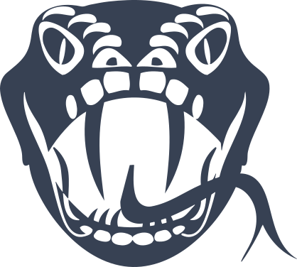 Snakehead Attacking Sticker