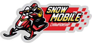 Snow Mobile Championship Sticker