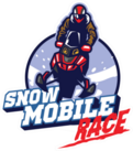 Snow Mobile Race Design Sticker