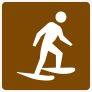 Snow Shoeing Sticker