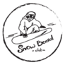 Snowboard Club Logo Sticker