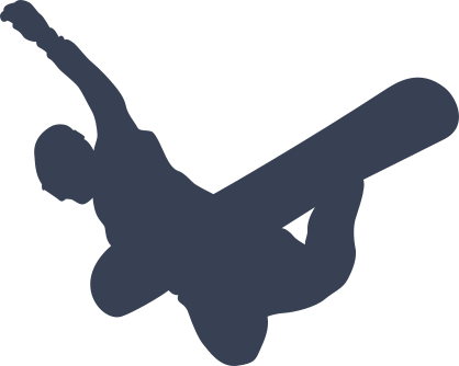 Snowboarder Method Grab Sticker