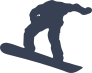 Snowboarder Sticker
