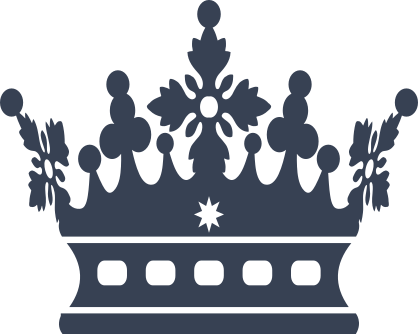 Snowflake Crown Sticker