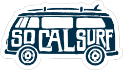 SO Cal Surf Surfing Sticker
