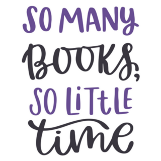 So Many Books, So Little Time Reading Sticker