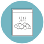 Soap Powder Dry Cleaning Icon Cute Sticker