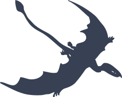 Soaring Dragon Sticker