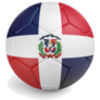 Soccer Ball Dominican Republic Sticker