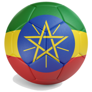 Soccer Ball Ethiopia Sticker