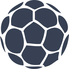 Soccer Ball With Small Pentagons Sticker