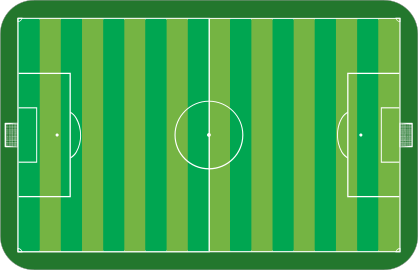 Soccer Field Sticker