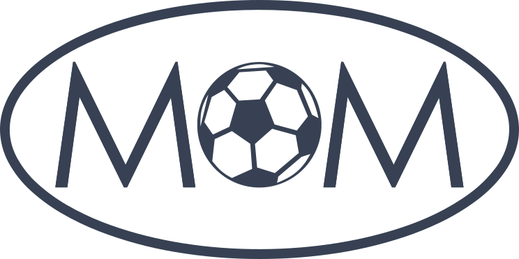 Soccer Mom In Oval Sticker