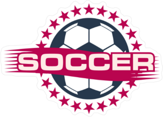 Soccer Stars Badge Sticker
