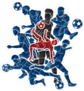 Soccer Team Composition Sticker