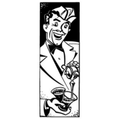 Soda Retro 1950s Illustration Sticker