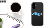 Soft Wave Sticker on a Phone (New) example