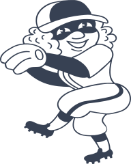 Softball Pitcher Girl Smiling Sticker