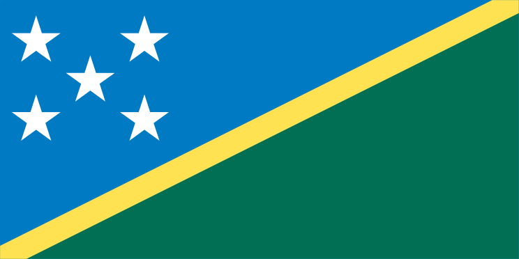 Solomon Islands Flag Sticker