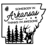 Somebody In Arkansas Thinks Im Awesome Sticker