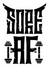 Sore AF Gym Sport Saying Sticker