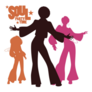 Soul Party Time 70s Theme Sticker