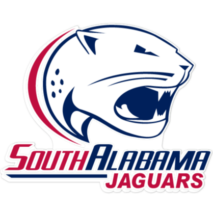 South Alabama Jaguars NCAA Logo Sticker