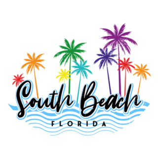 South Beach Florida Sticker