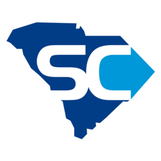 South Carolina Logo Initials Sticker