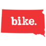 South Dakota Red Bike Sticker