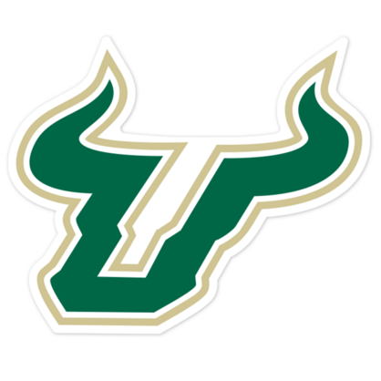 South Florida Bulls NCAA Logo Sticker