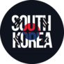 South Korea Black Sticker