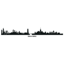 South Korea City Sticker