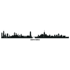 South Korea City Sticker