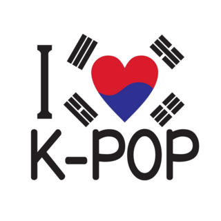 South Korea Flag Kpop Sticker