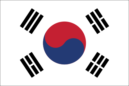 South Korea Flag Sticker