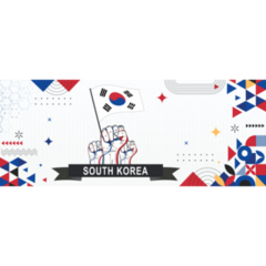 South Korea Patriotic Sticker
