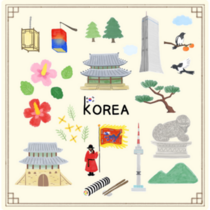 South Korean Icons Sticker