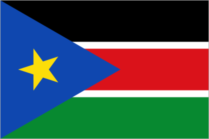 South Sudan Flag Sticker