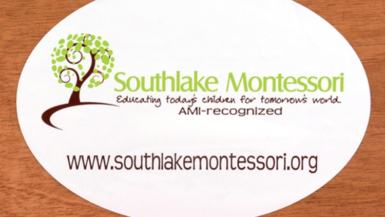 Southlake Montessori Custom Oval Stickers