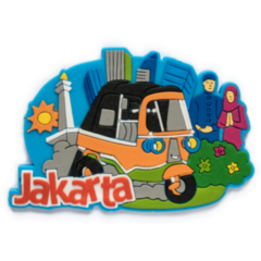 Souvenir Jakarta, Indonesia Sticker