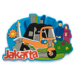 Souvenir Jakarta, Indonesia Sticker