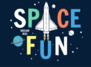 Space Fun Sticker