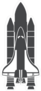 Space Shuttle Sticker