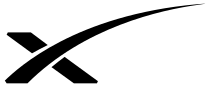 Space X Icon Transfer Sticker
