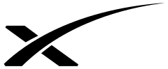 Space X Icon Transfer Sticker