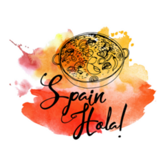 Spain Watercolor Splash Sticker