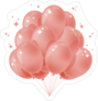 Sparkle Balloons Sticker