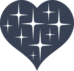 Sparkly Heart Sticker